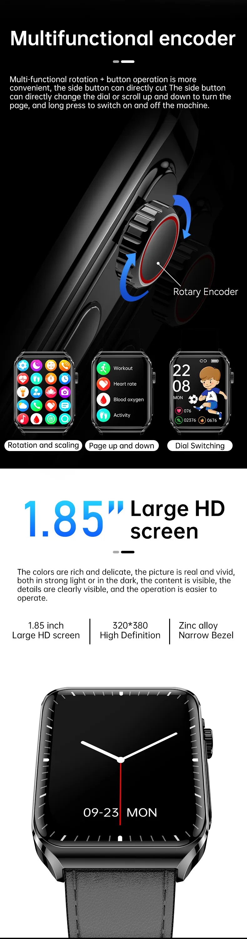 ECG Health Smartwatch JL05