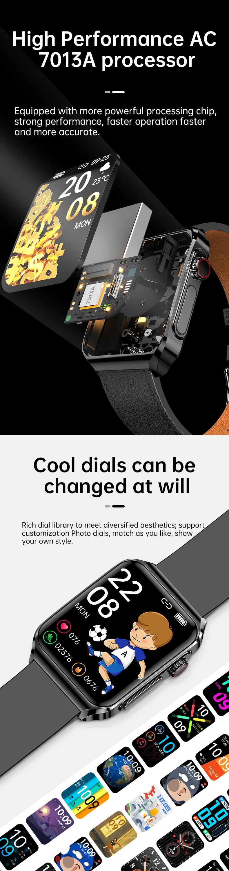 ECG Health Smartwatch JL05