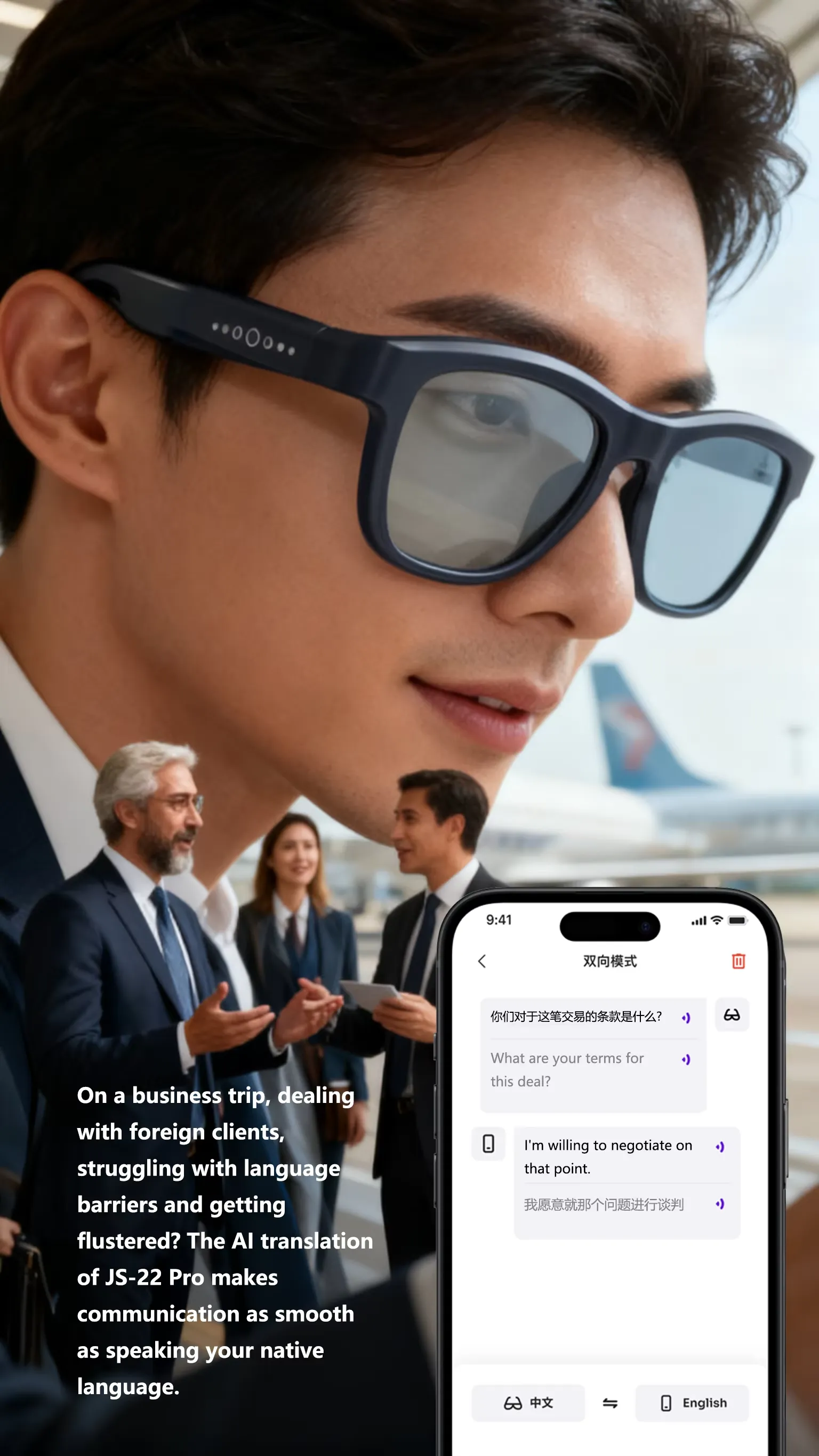 Olevs Smart Glasses JS-22 Pro