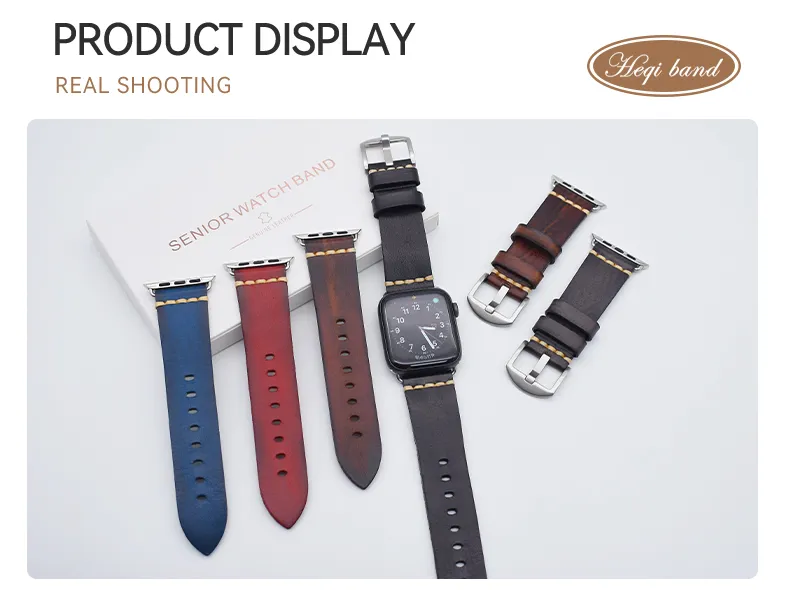 Fashion Leather Apple Watch Band