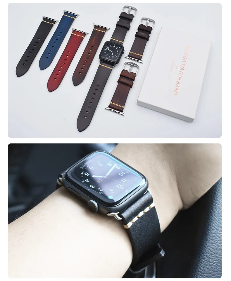 Fashion Leather Apple Watch Band