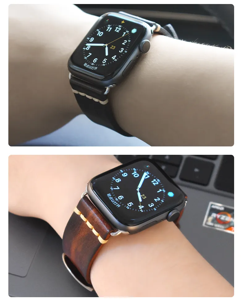 Fashion Leather Apple Watch Band