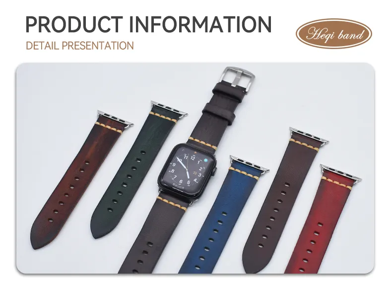 Fashion Leather Apple Watch Band