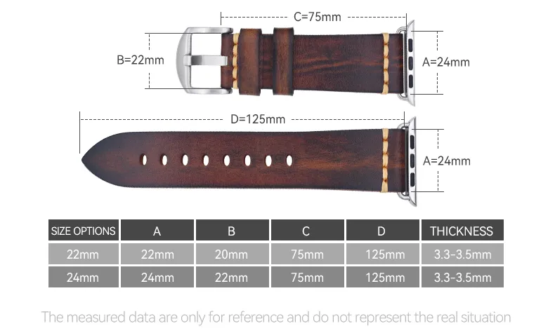 Fashion Leather Apple Watch Band