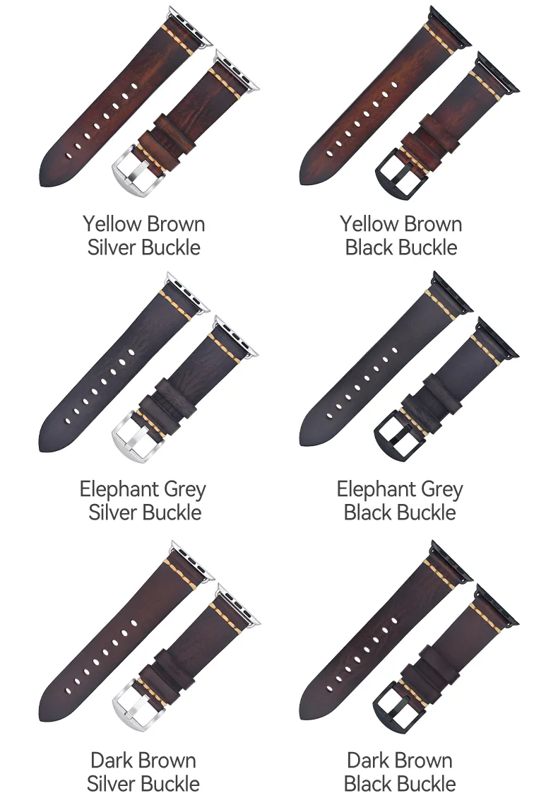Fashion Leather Apple Watch Band