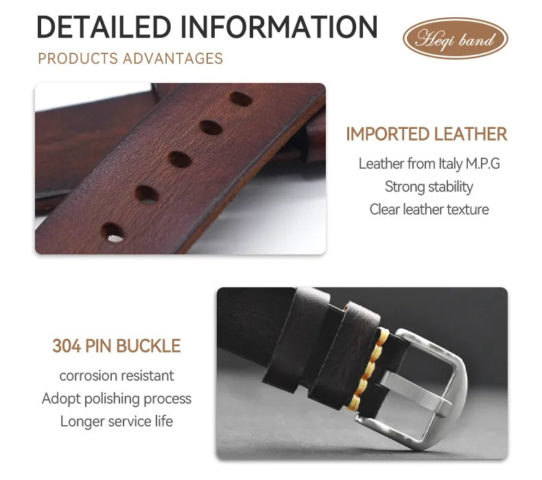 Fashion Leather Apple Watch Band