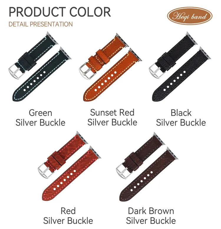 Classic Leather Apple Watch Band