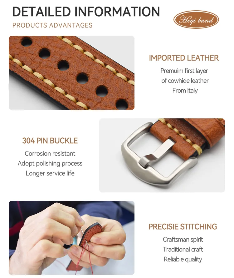 Classic Leather Apple Watch Band