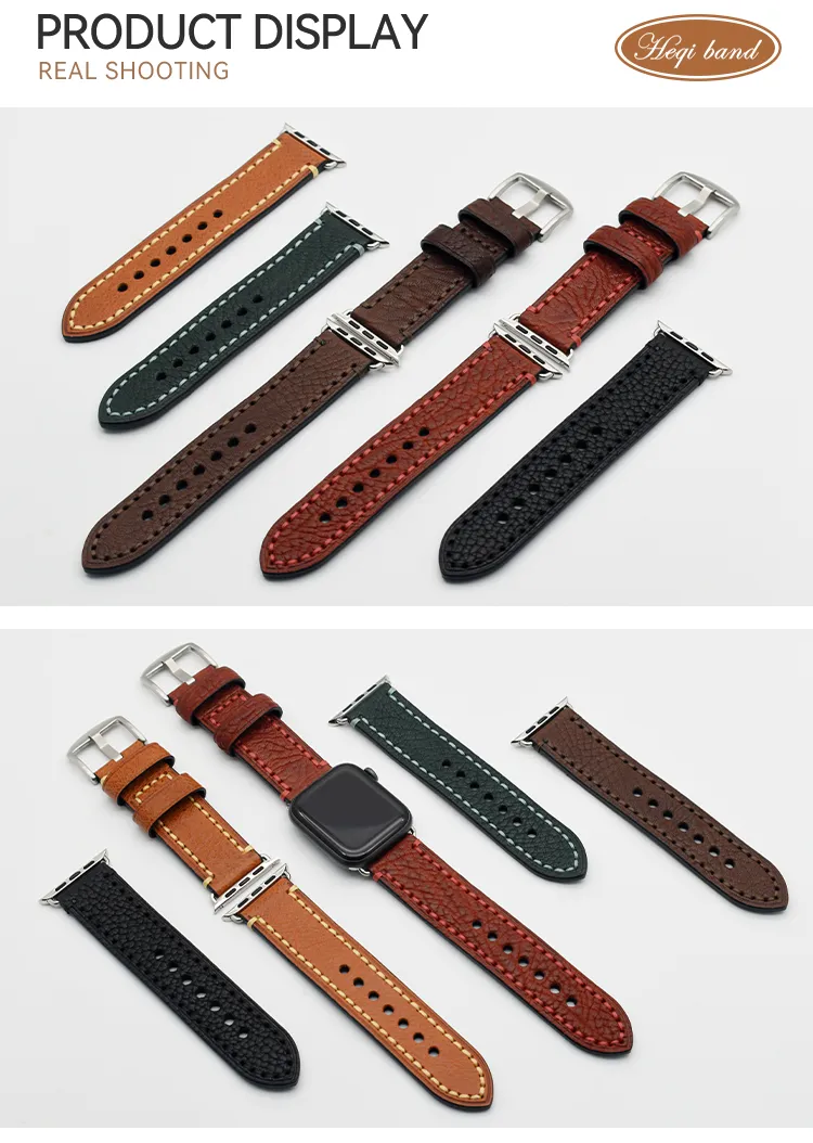Classic Leather Apple Watch Band