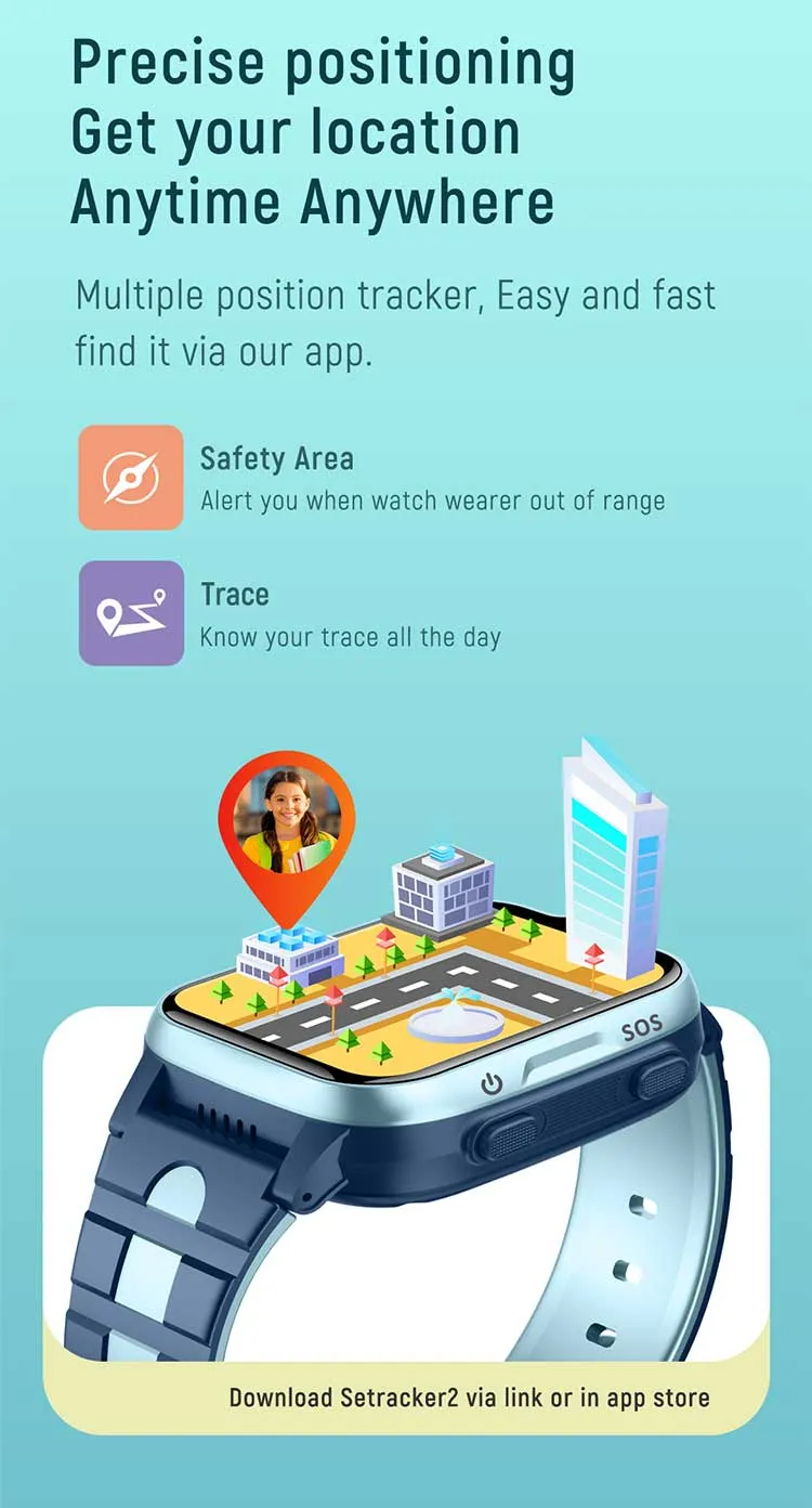 Olevs Kids Smartwatch K15H