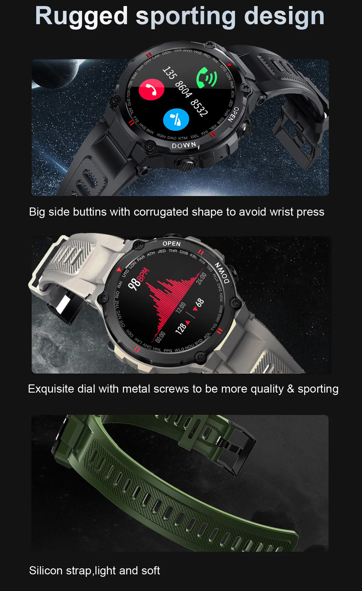 Olevs Smartwatch K22