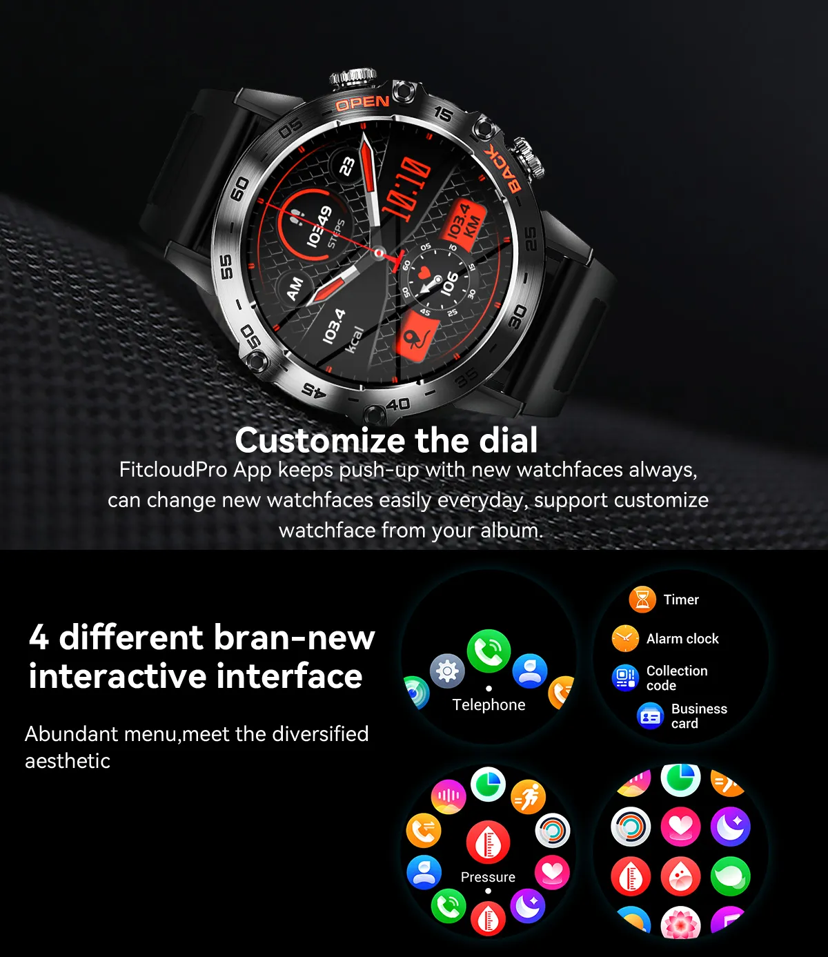 Olevs Smartwatch K52