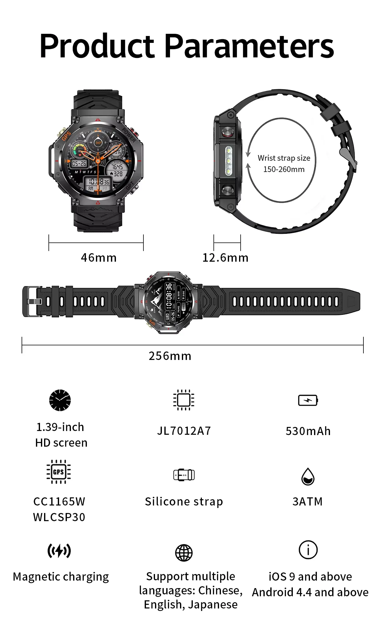 OLEVS Smartwatch KC91