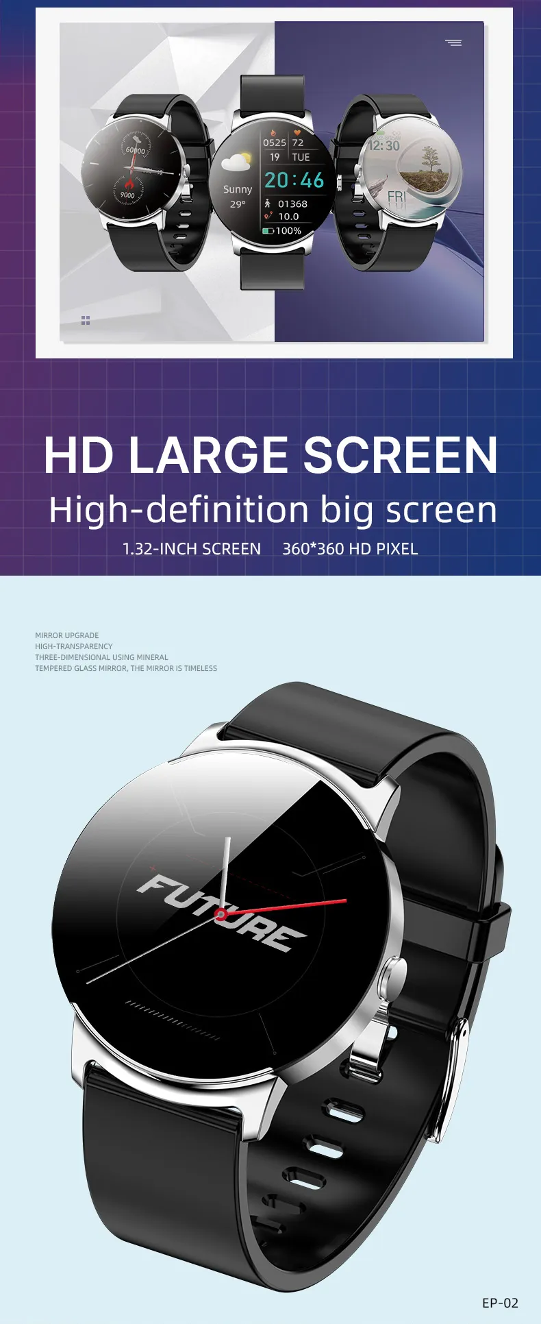 ECG Health Smartwatch KS02