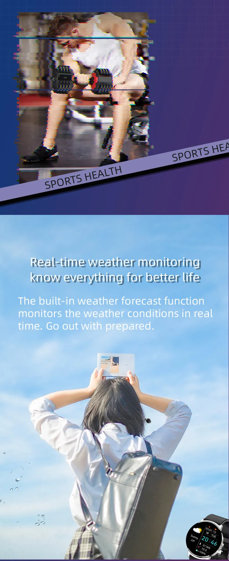 ECG Health Smartwatch KS02