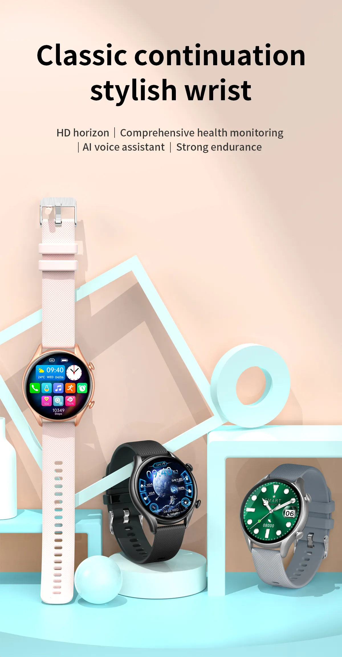 Olevs Smartwatch KT60