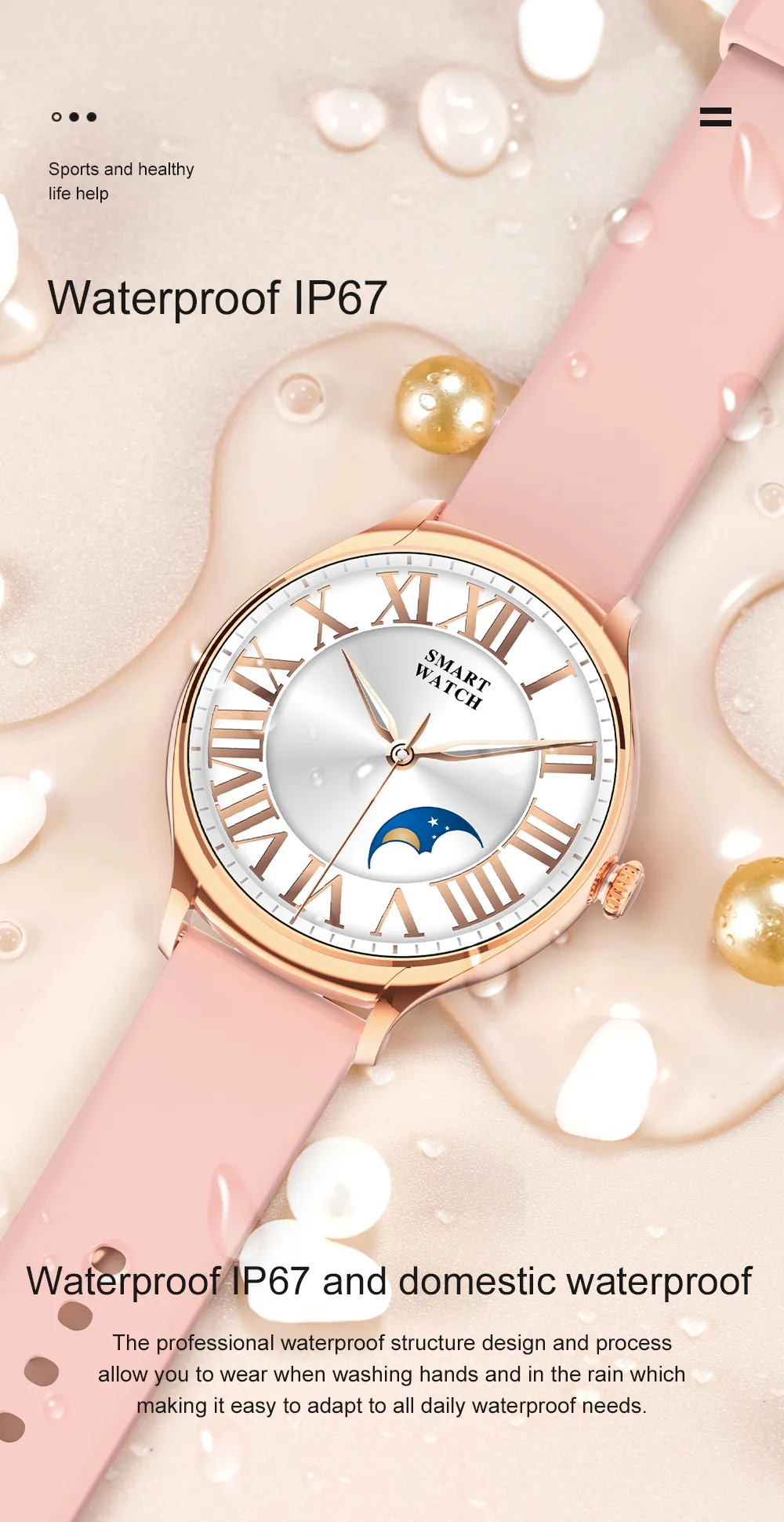 Olevs Smartwatch KT67