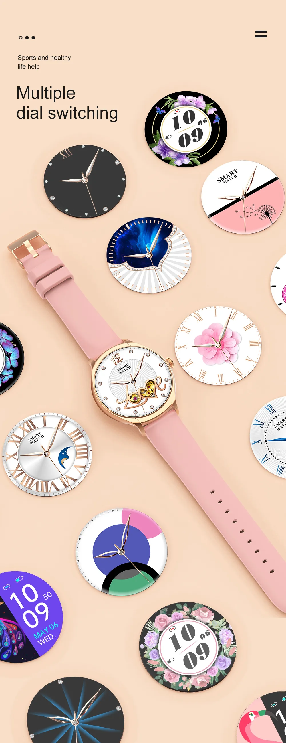 Olevs Smartwatch KT67