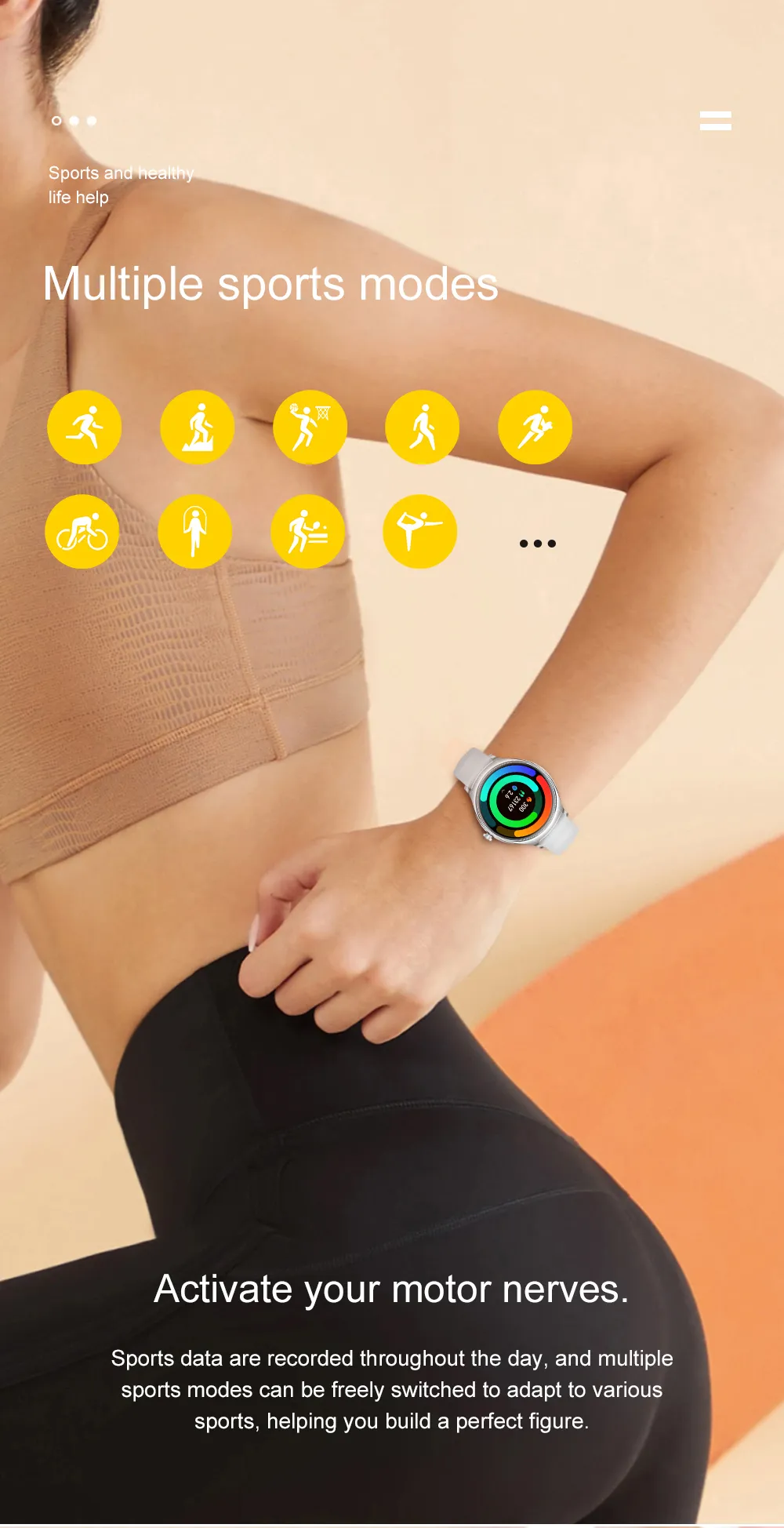 Olevs Smartwatch KT67