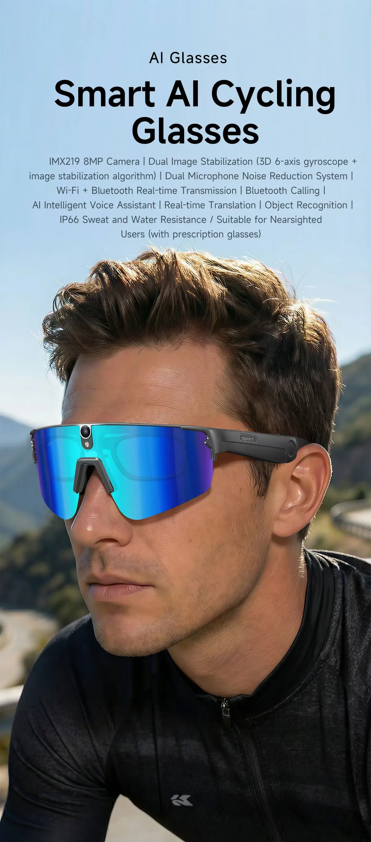 Olevs Smart Glasses L805