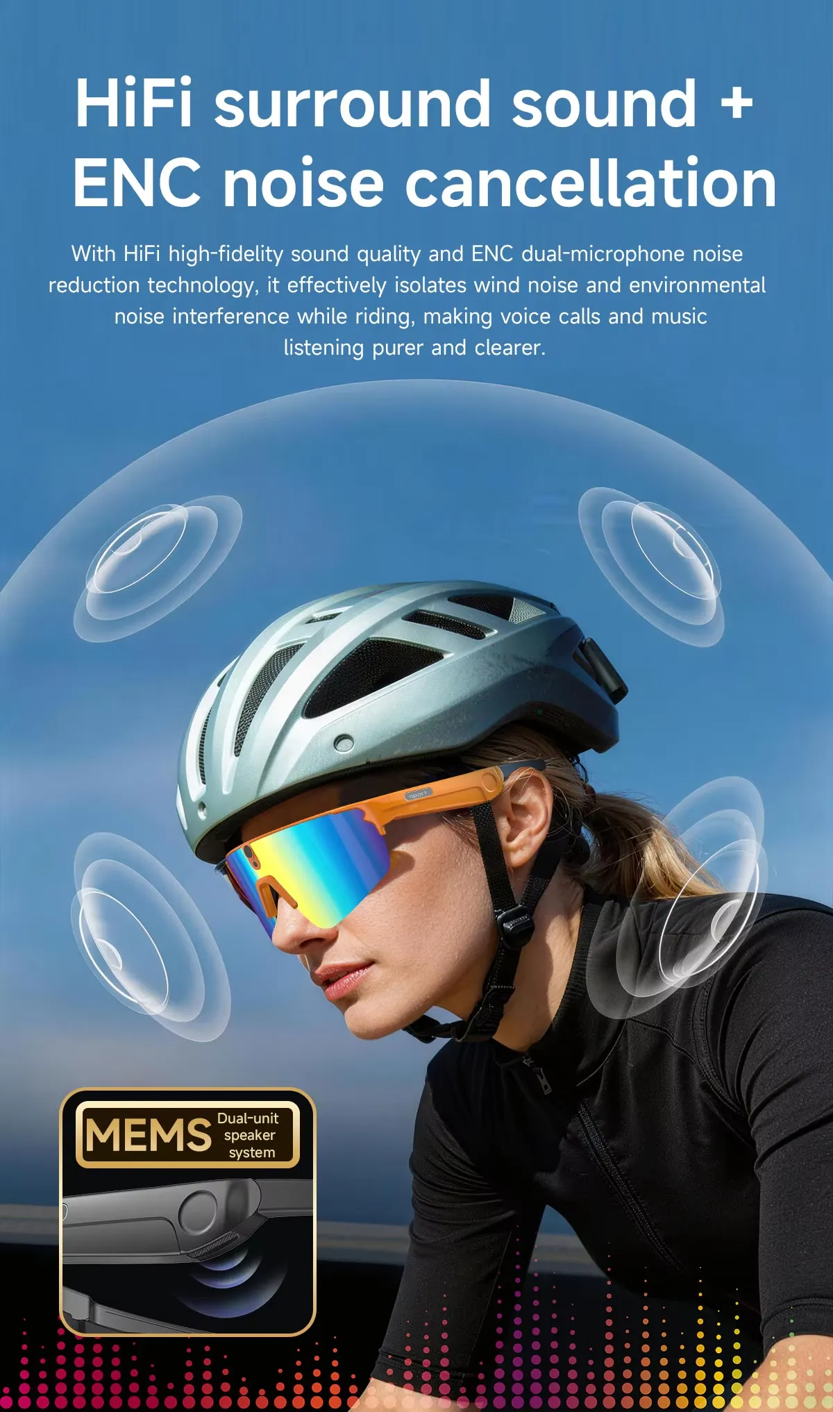 Olevs Smart Glasses L805