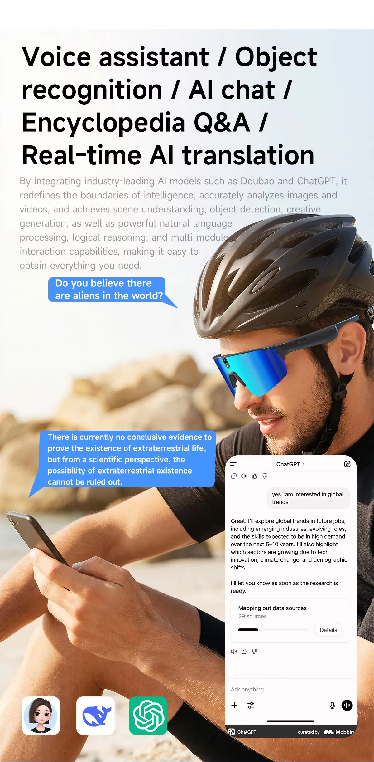 Olevs Smart Glasses L805