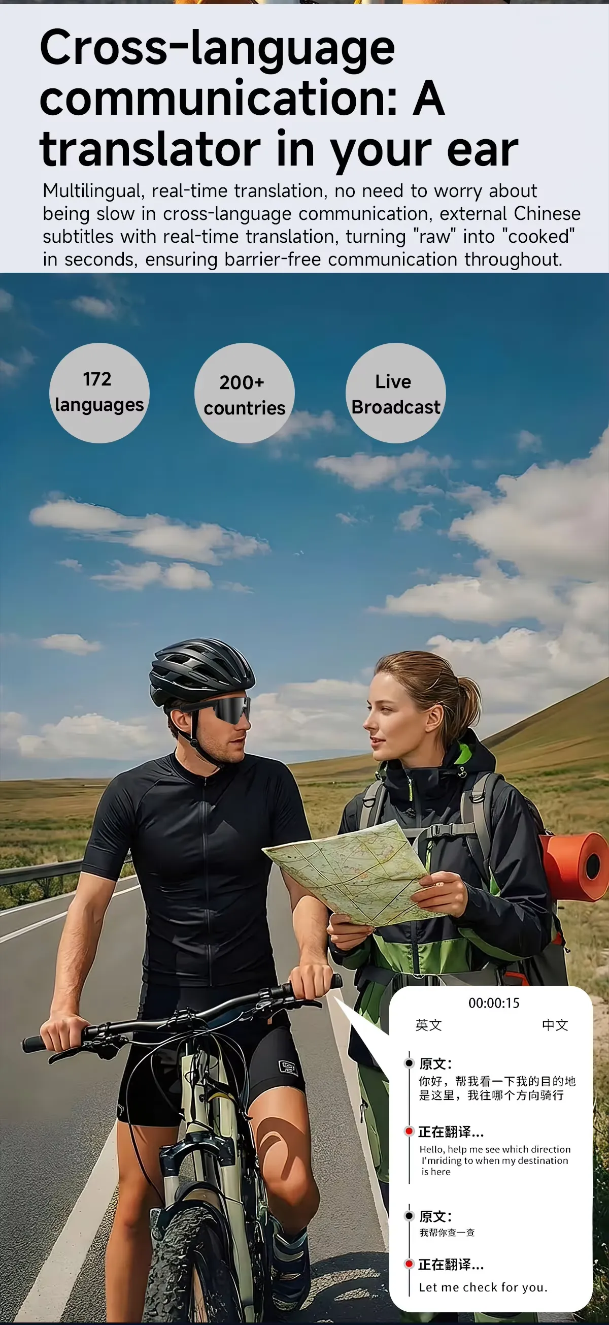 Olevs Smart Glasses L805