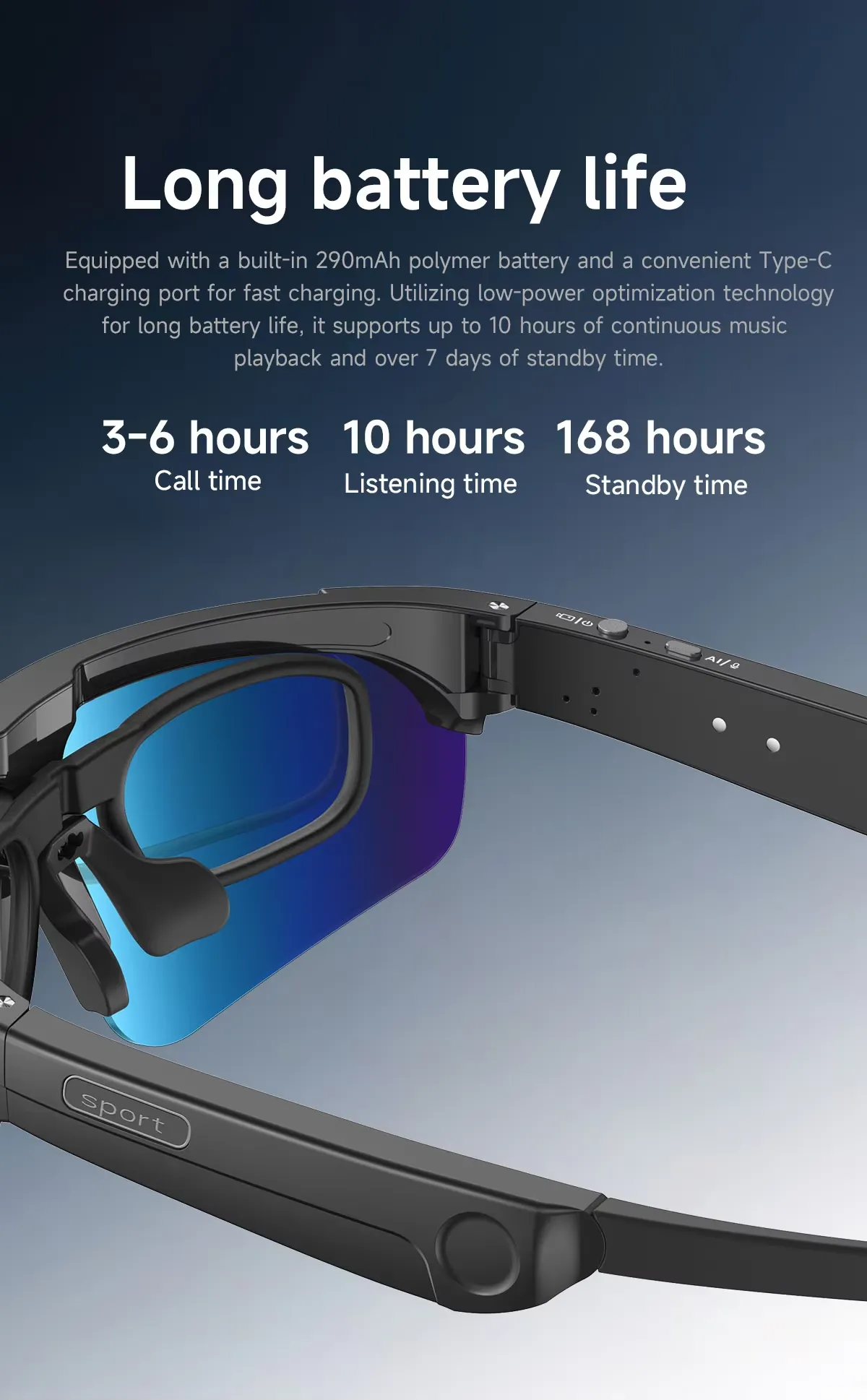 Olevs Smart Glasses L805