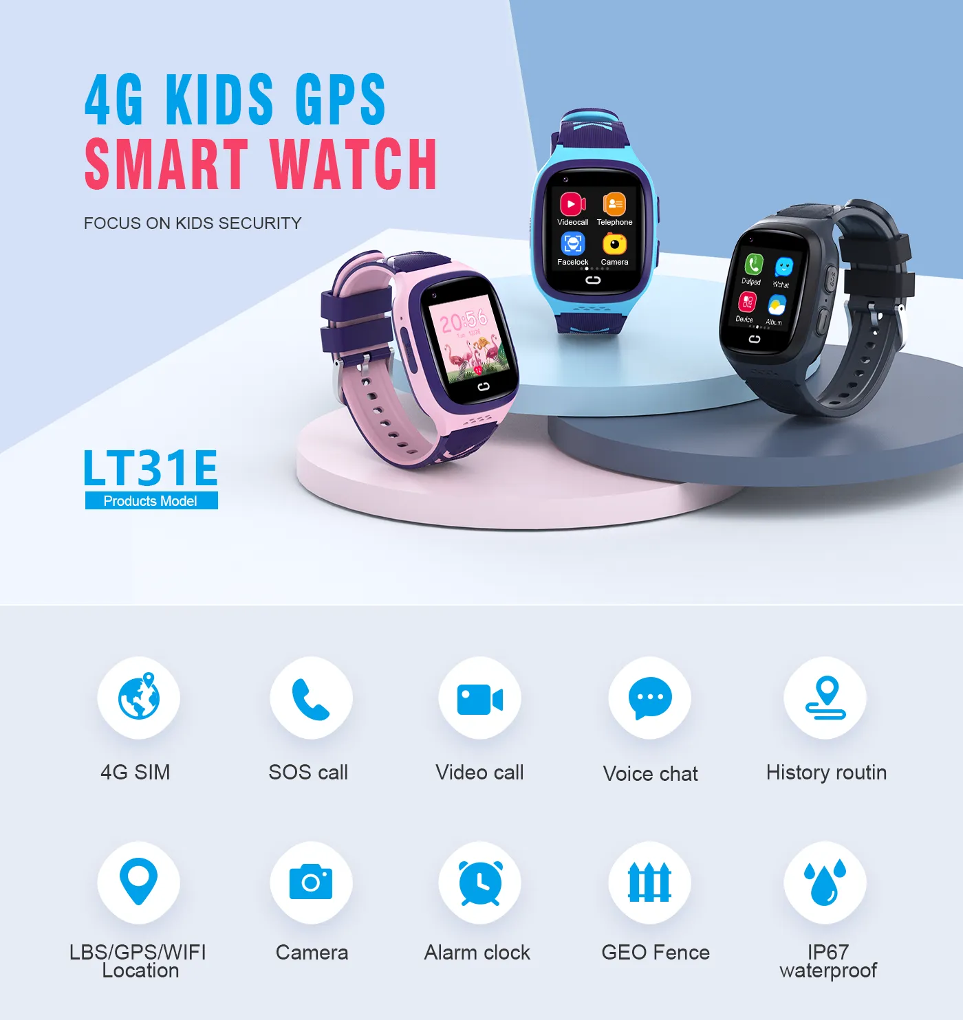 Olevs Kids Smartwatch LT31