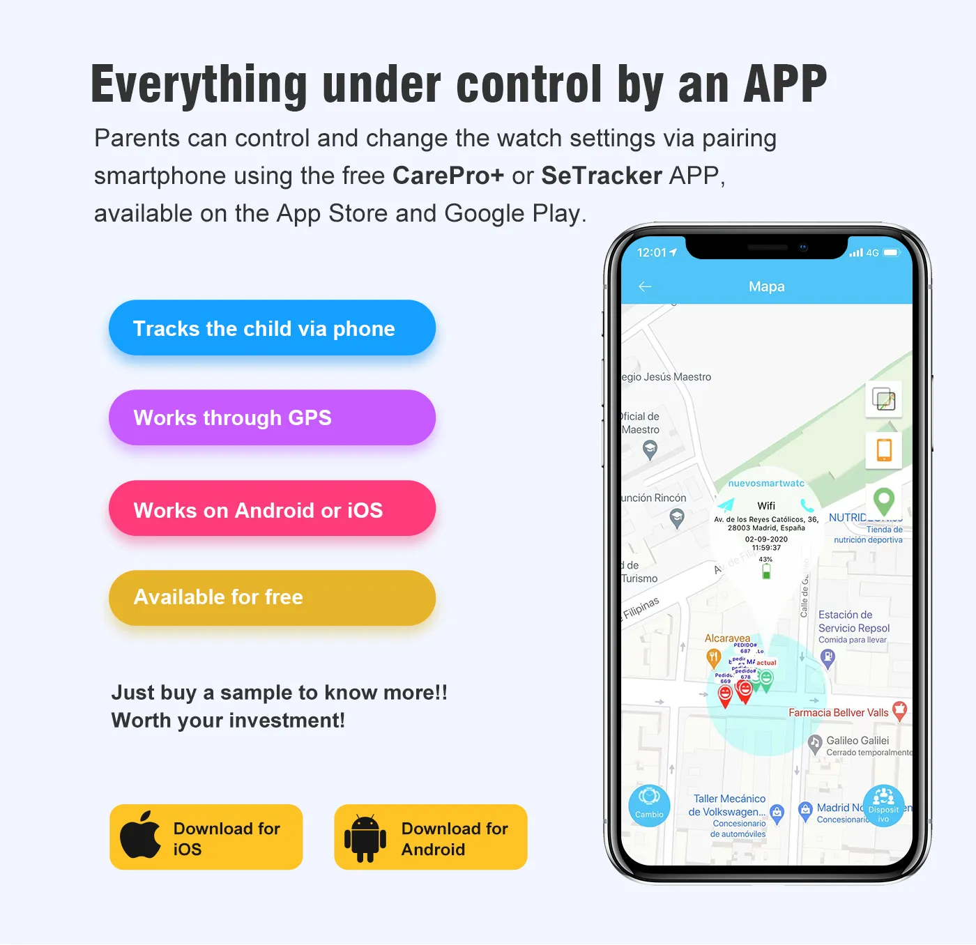 Olevs Kids Smartwatch LT31