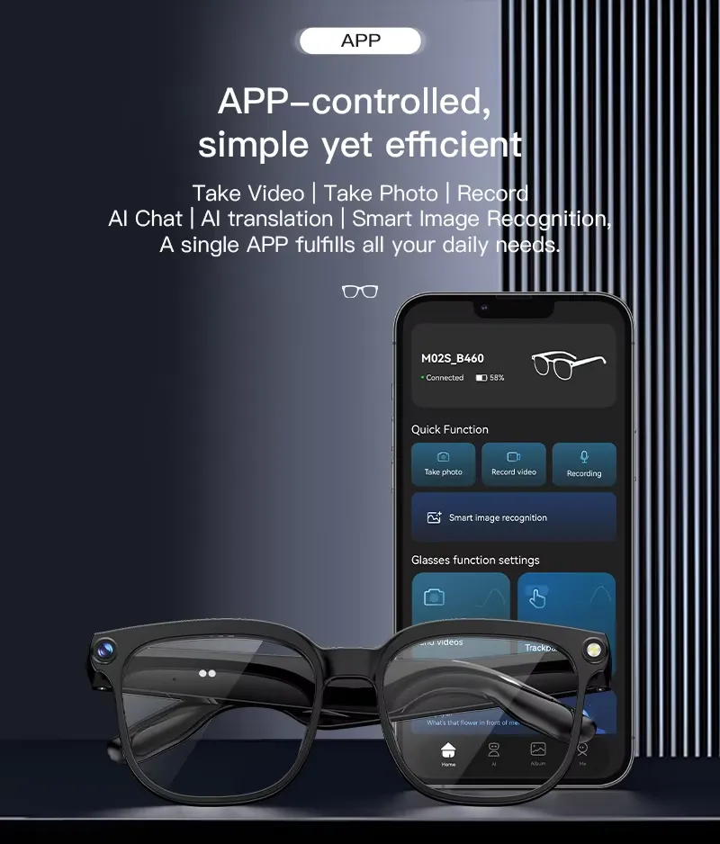 Olevs Smart Glasses M02S