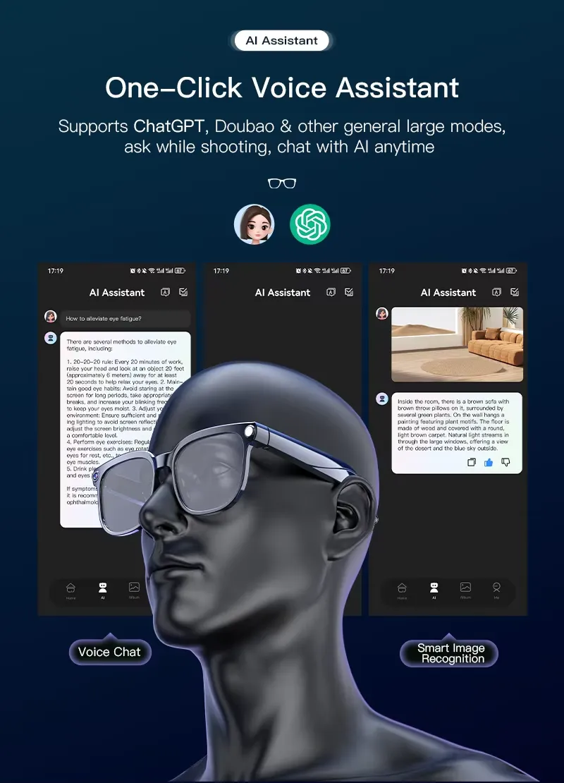 Olevs Smart Glasses M02S