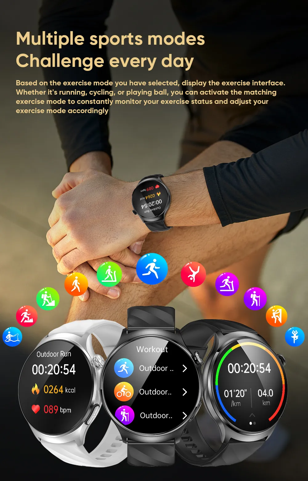 Olevs Smartwatch MT600