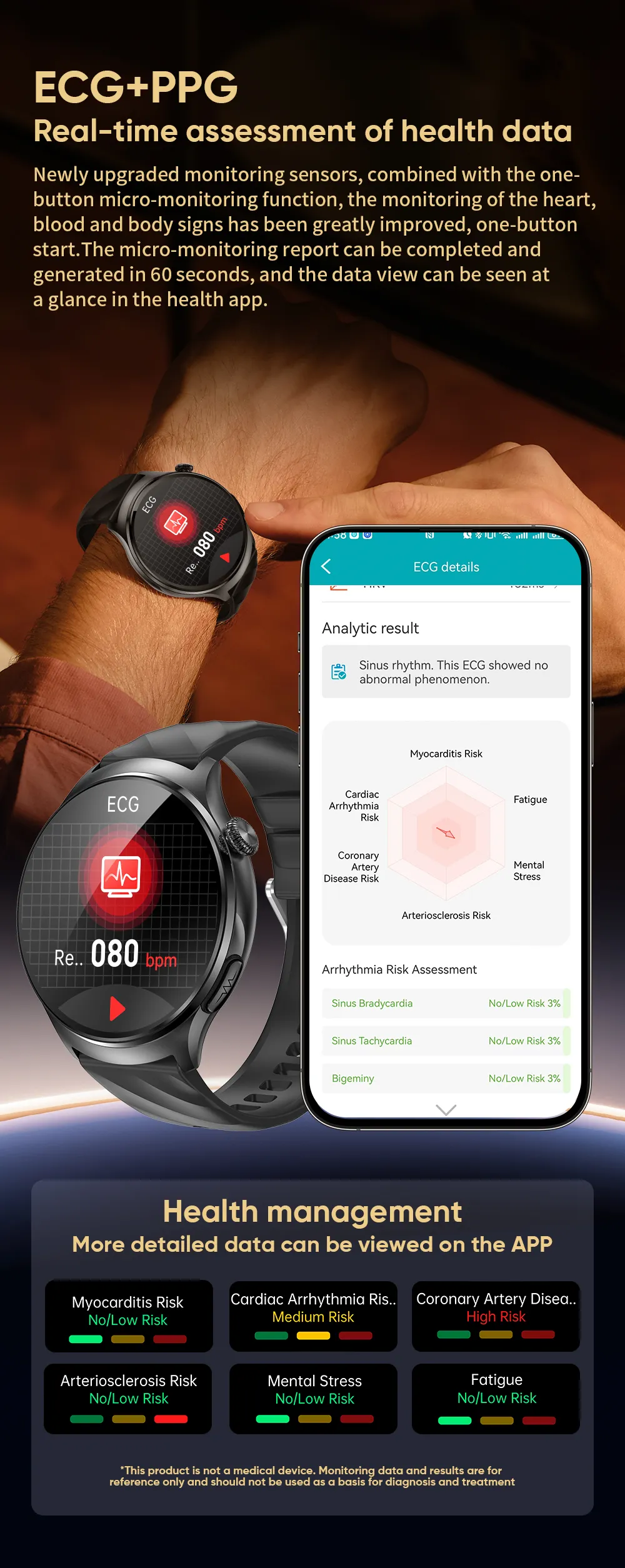 Olevs Smartwatch MT600