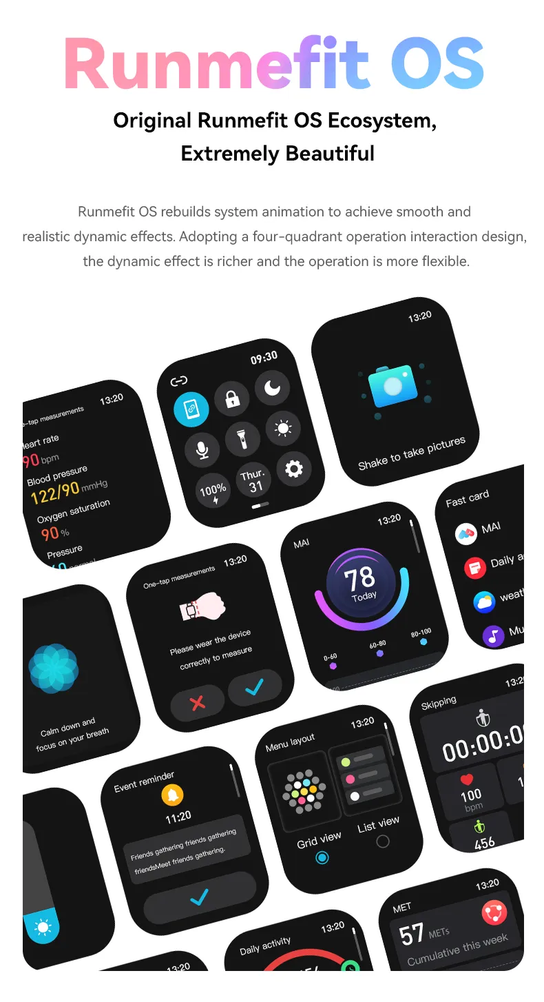 Fashion Health Smartwatch MTS5