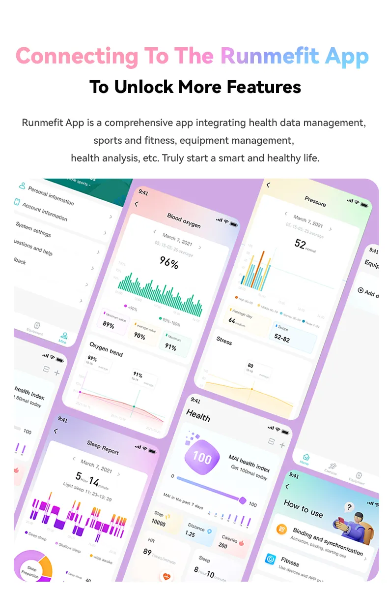 Fashion Health Smartwatch MTS5