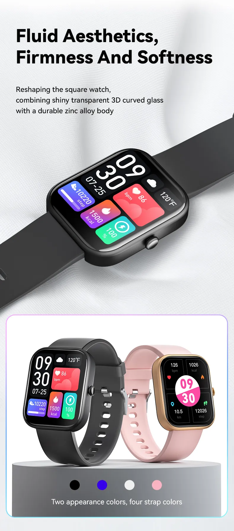 Fashion Health Smartwatch MTS5