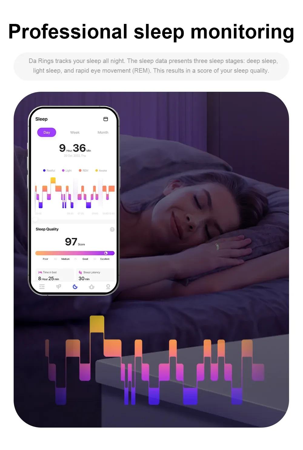 Health Tracker Smart Ring MY06