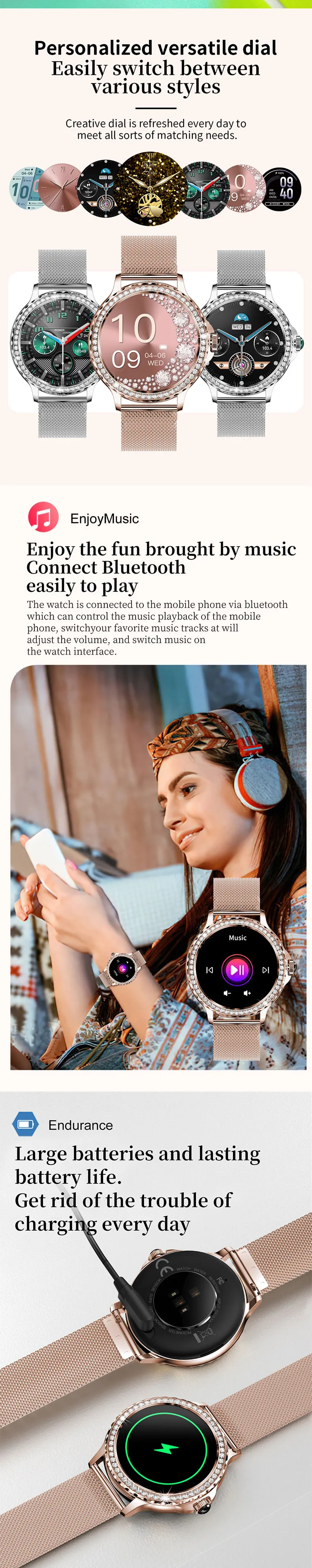 Olevs Smartwatch NX19