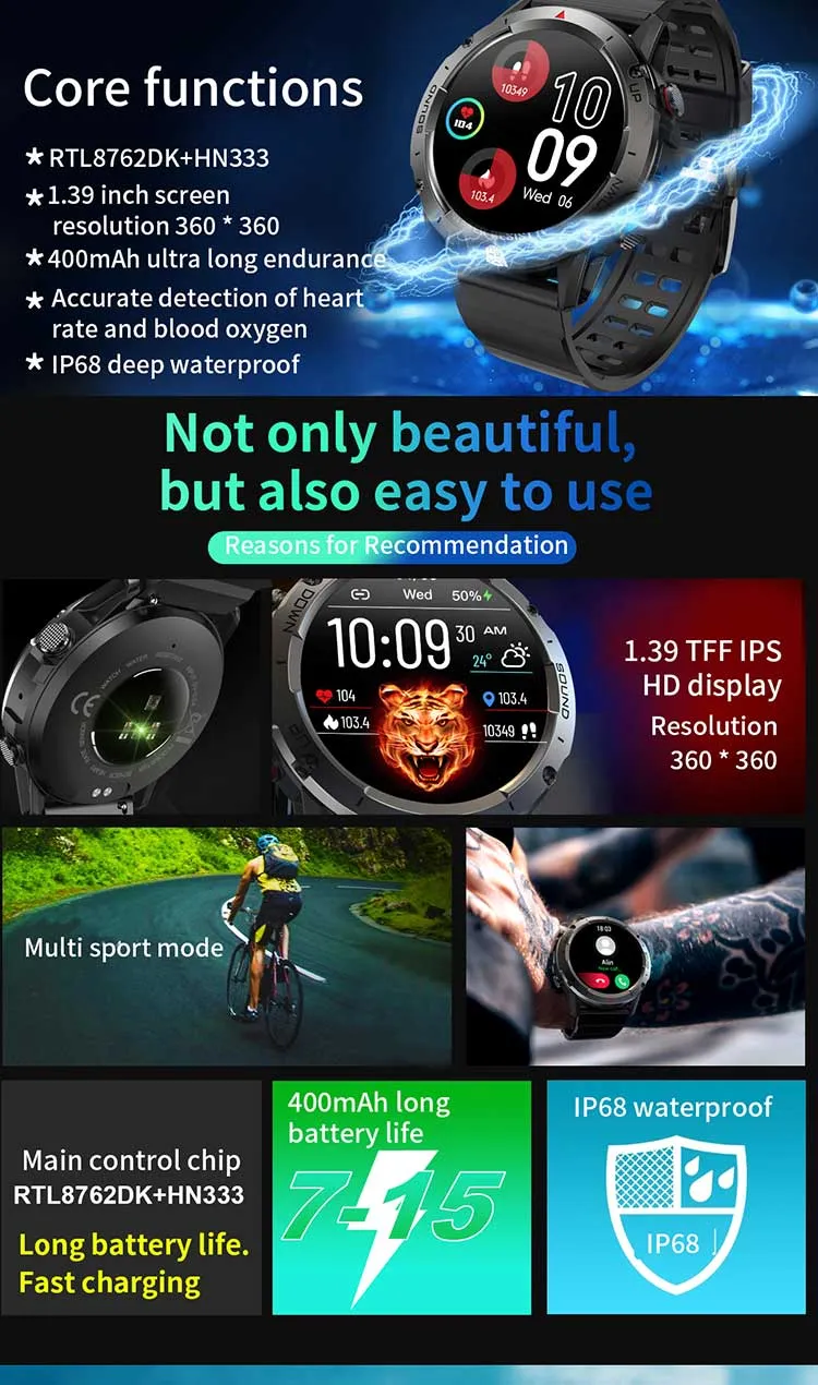 Olevs Smartwatch NX9