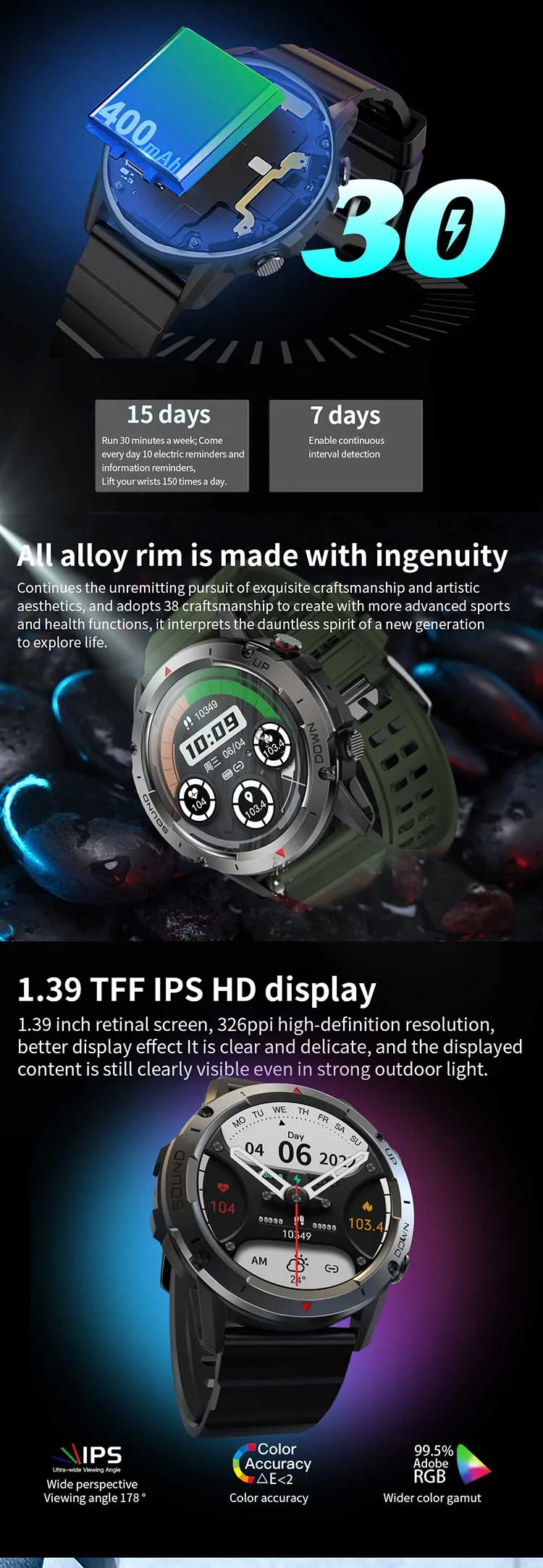 Olevs Smartwatch NX9