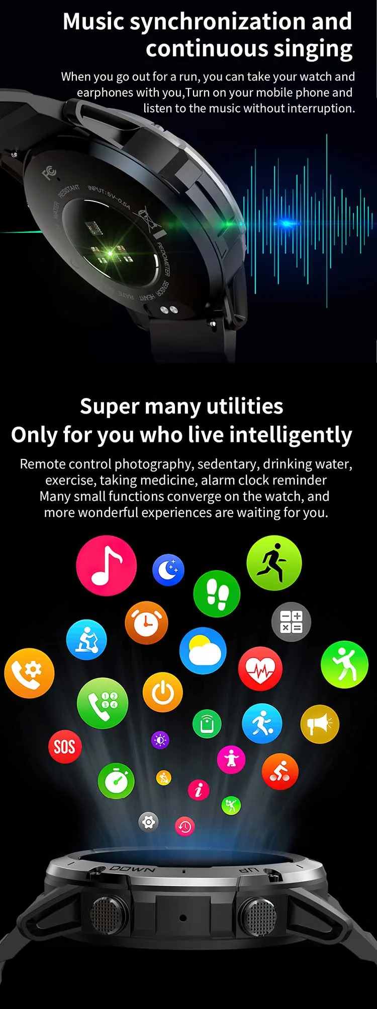 Olevs Smartwatch NX9