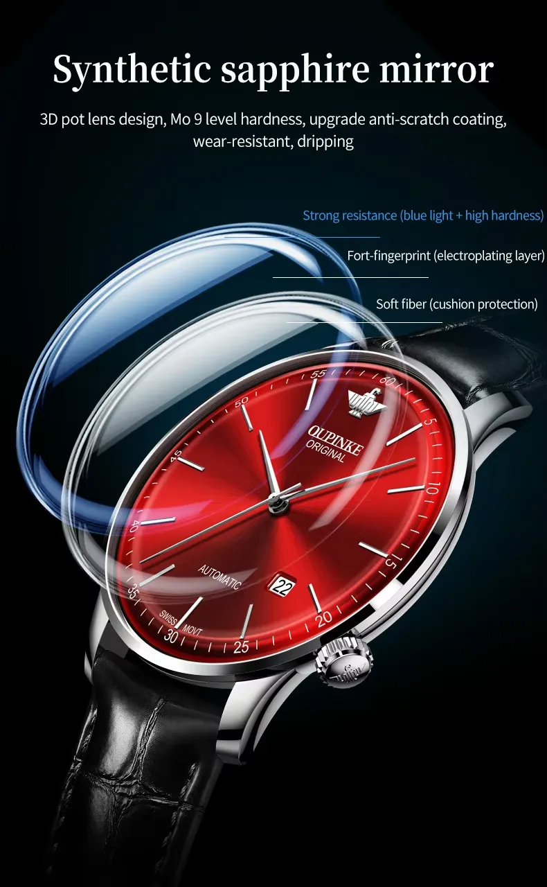 OUPINKE Men's Watch 3269