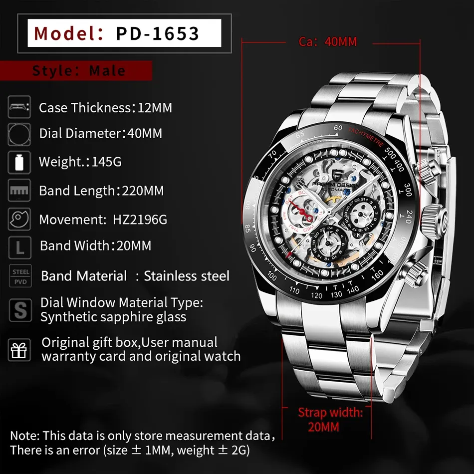 Pagani Design Men’s Watch 1653