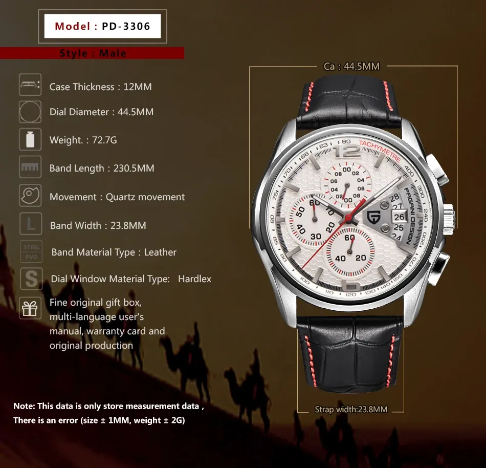 Pagani Design Men’s Watch 3306