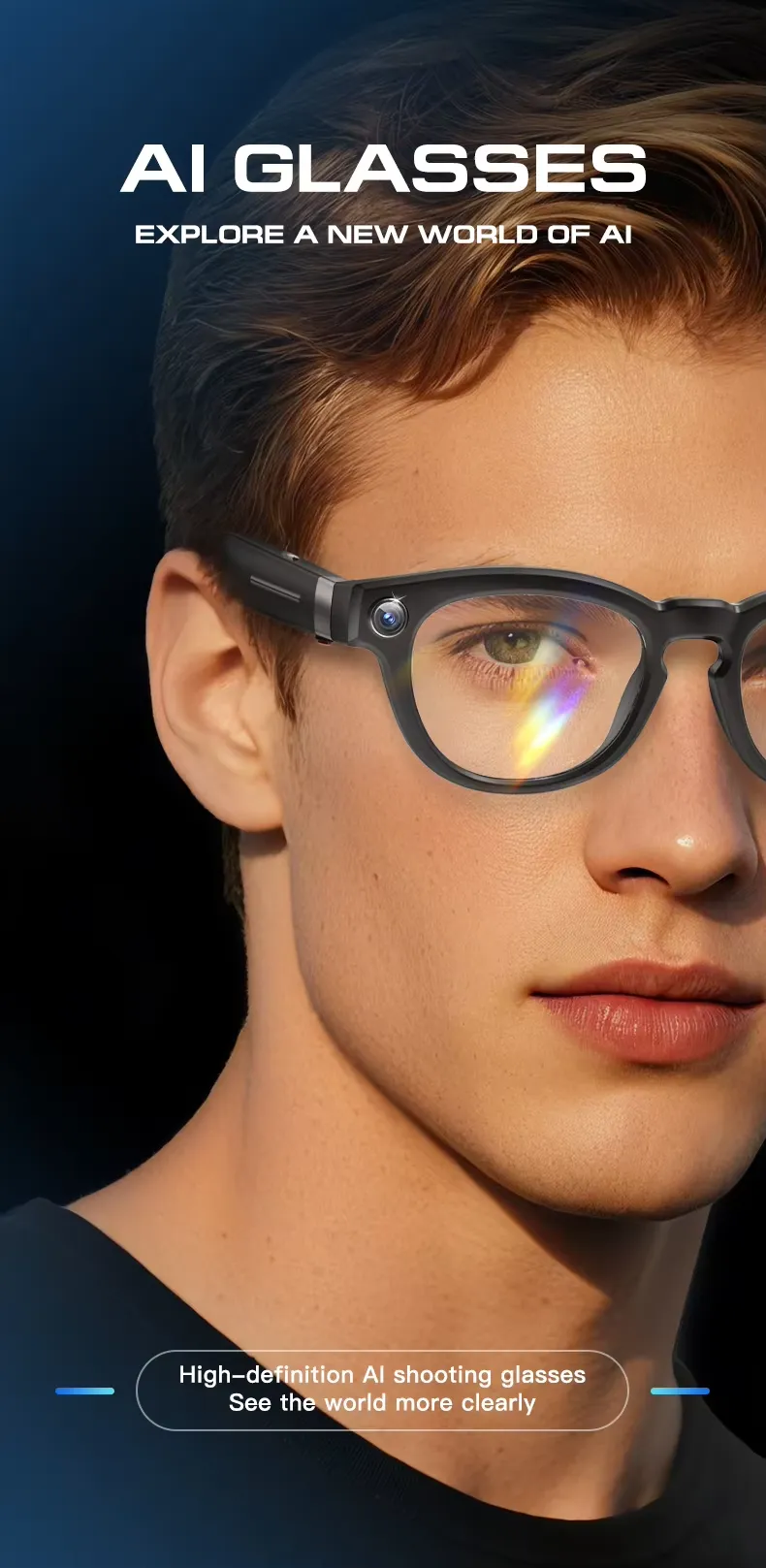 Olevs Smart Glasses Q8