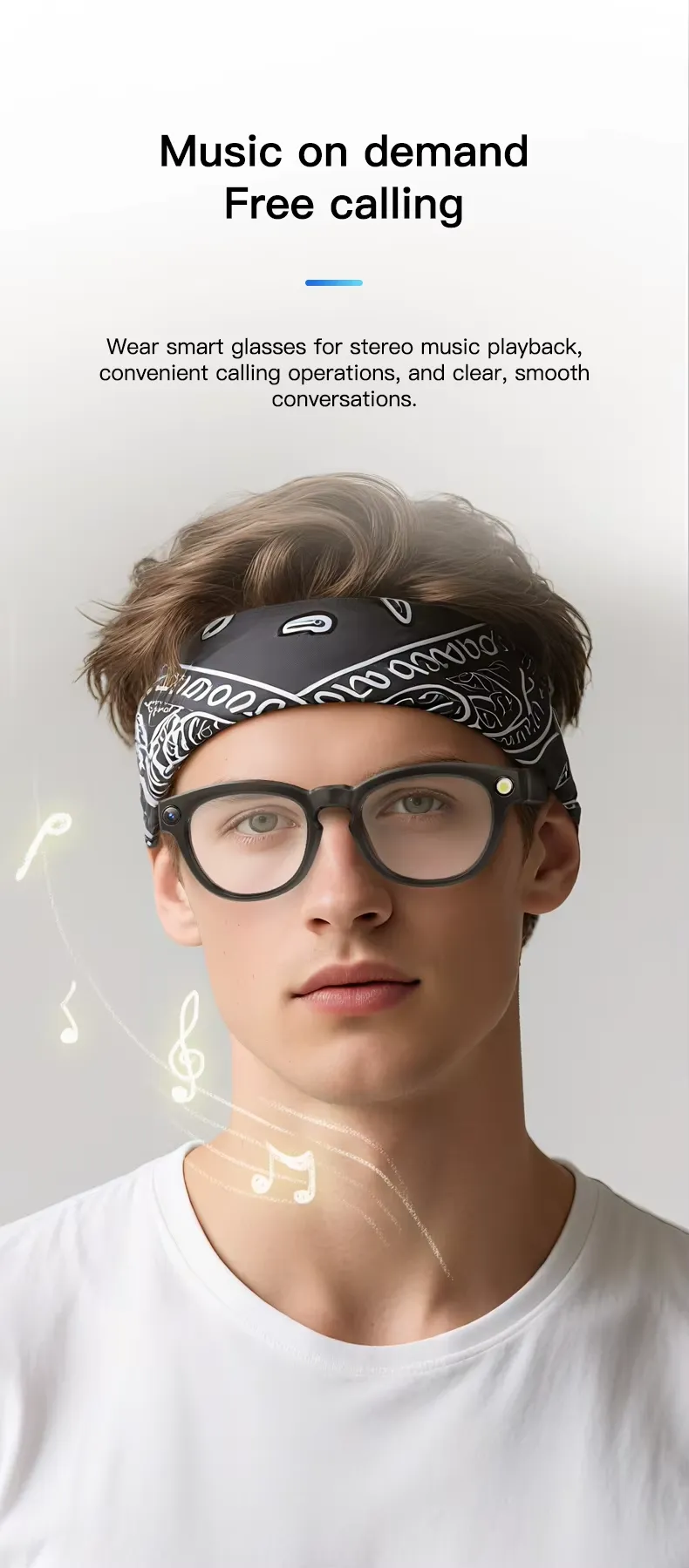 Olevs Smart Glasses Q8