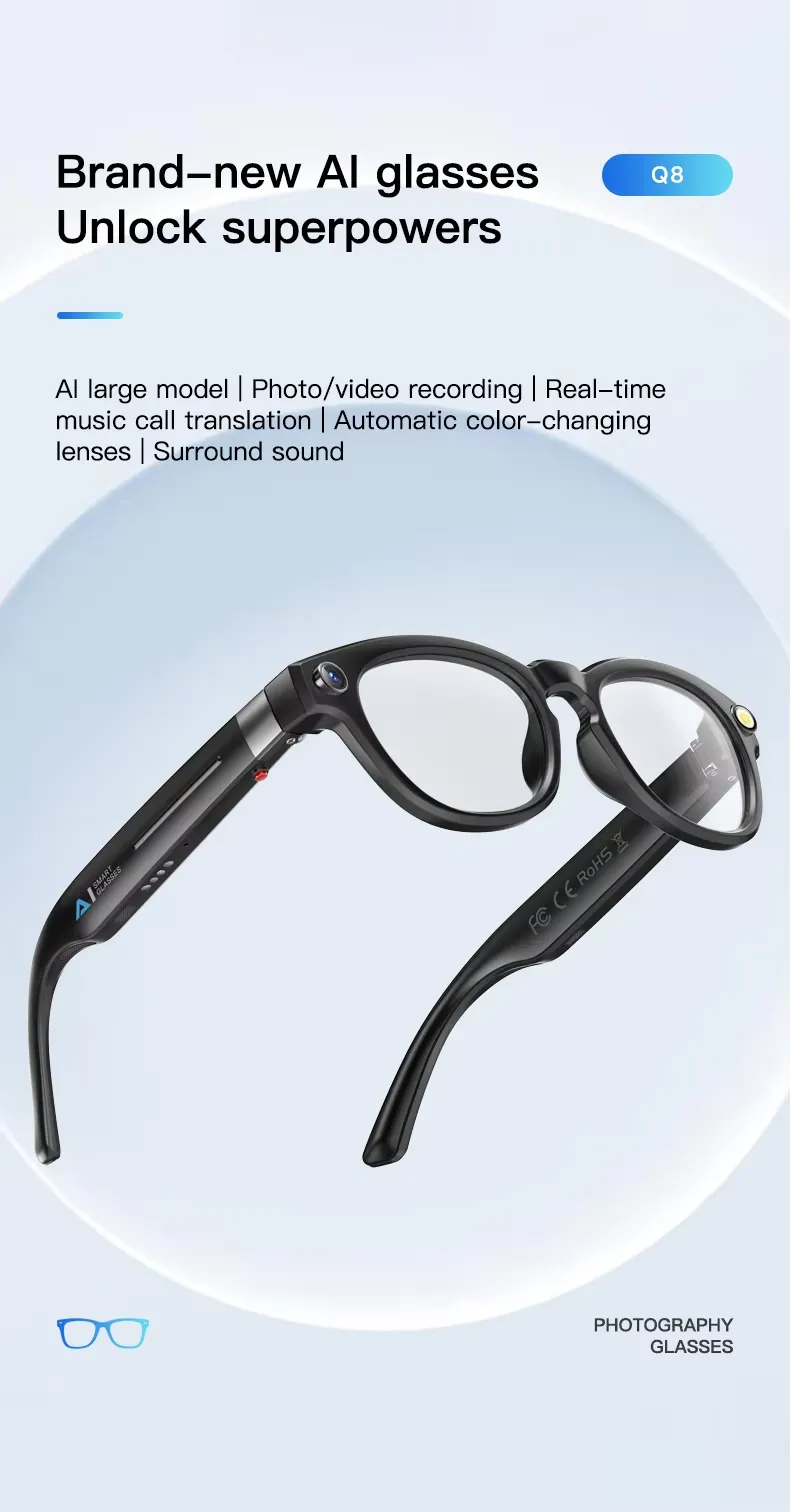 Olevs Smart Glasses Q8