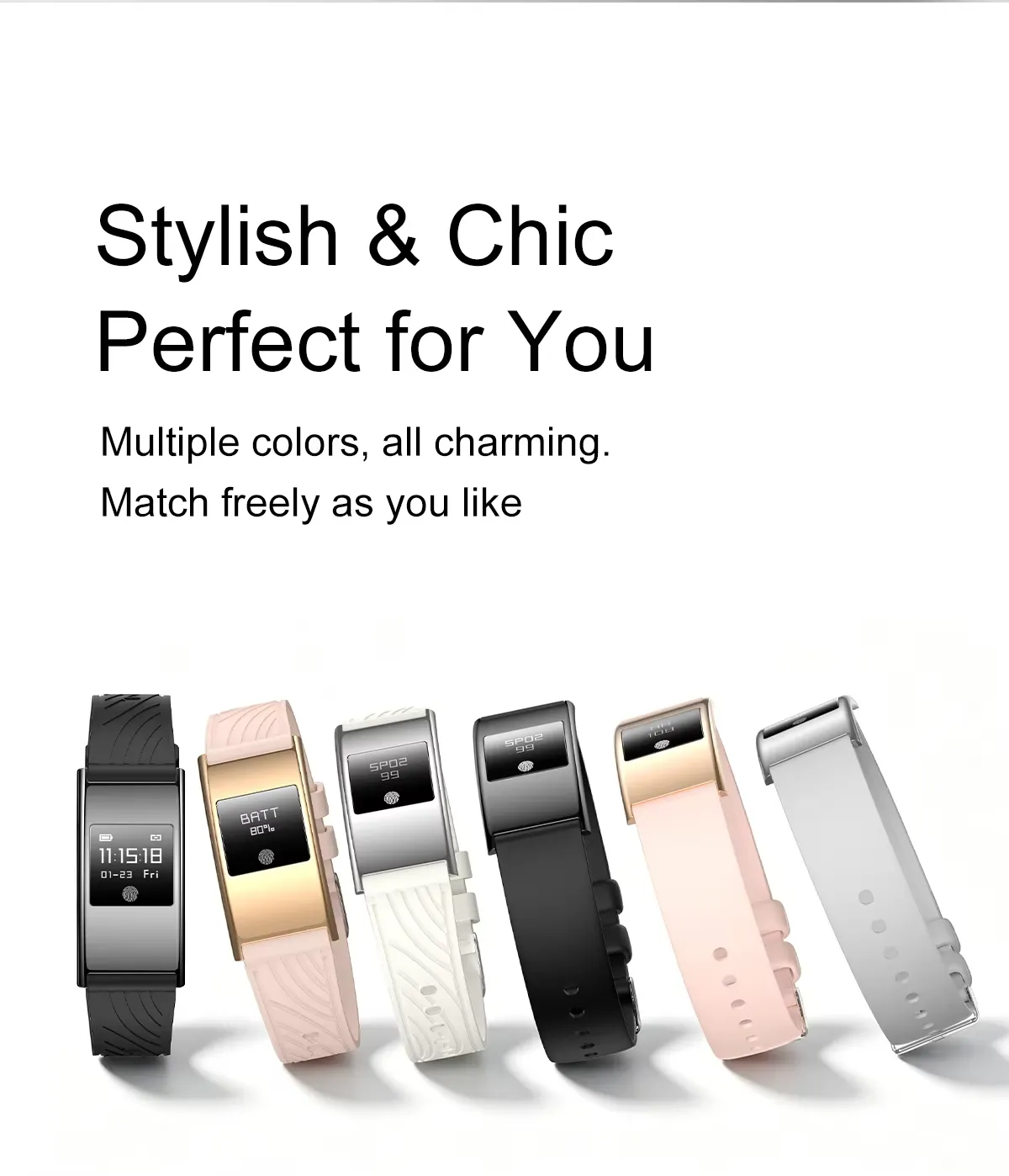 Olevs Smart Bracelet QW800