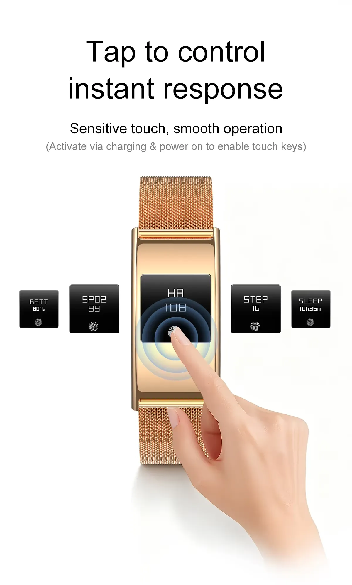 Olevs Smart Bracelet QW800